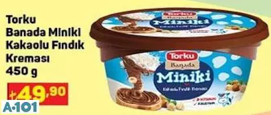 TORKU BANADA MİNİKİ KAKAOLU FINDIK KREMASI